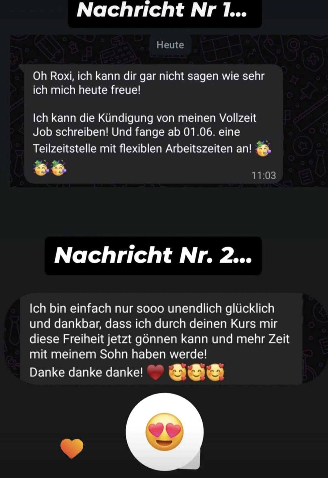 Mehr Zeit für Familie und den eigenen Shop