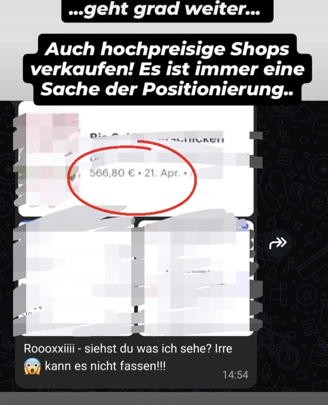 Auch hochpreisige Produkte finden Käuferinnen