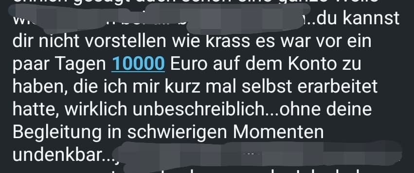 Eigener Umsatz mit Handmade-Produkten