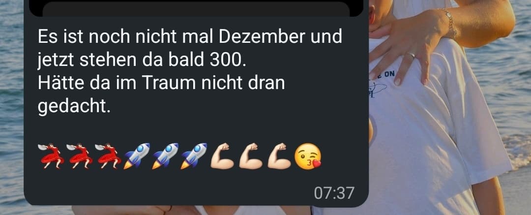 Fast 300 Bestellungen zum Monatsstart